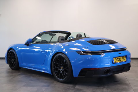 Porsche 911 Cabrio 3.0 Carrera 4 GTS Sport Chrono X- Sight NL Auto 480PK! Shark blue Dealer onderhouden 24 Maanden garantie* (Vraag naar de voorwaarden)