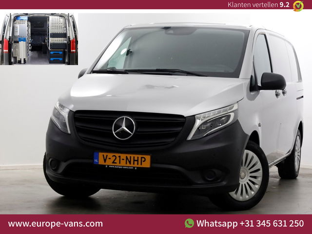 Mercedes-Benz Vito - 114 CDI 136pk Compact 9G Automaat 2x Schuifdeur/LED/Camera/Navi/Inrichting 07-2022