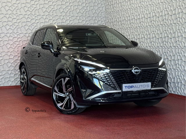 Nissan QASHQAI - 1.3 MHEV 160PK TEKNA PLUS BOSE 20''LMV LEER ALCANTARA PANO MASSAGE BOSE STOEL/STUUR/RUIT VERW MATRIX.LED ELEK.KLEP HEADUP 20''LMV GOOGLE NAVI 03/2025