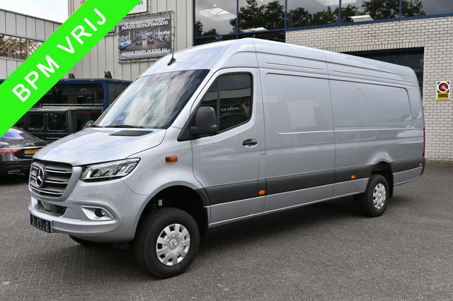 Mercedes-Benz Sprinter - 319 CDI 4x4 L4H2 Maxi Select Distronic, Geveerde stoel, LED, 360 Graden Camera
