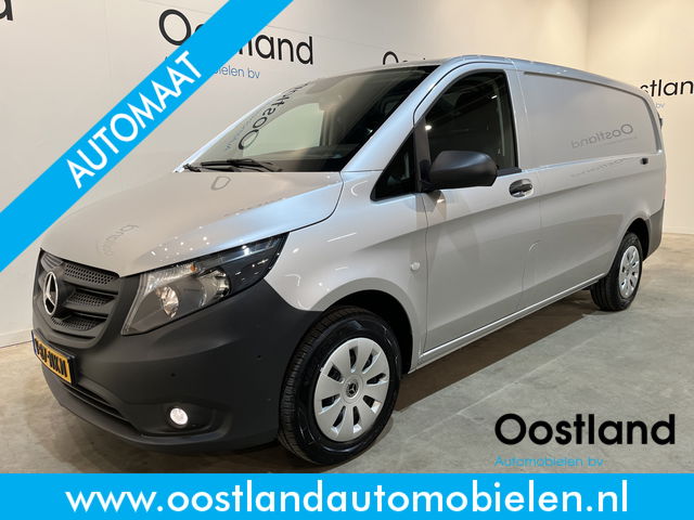 Mercedes-Benz Vito - 116 CDI Lang Automaat / Euro 6 / Airco / Cruise Control / Camera / CarPlay / Navigatie / 3-Zits / 1.000 KM !! Z.G.A.N. !!
