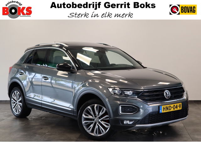 Volkswagen T-Roc - 1.5 TSI Sport ACC PDC Navi Panoramadak Leder Automaat 150PK! 24 maanden garantie mogelijk (*vraag naar de voorwaarden)