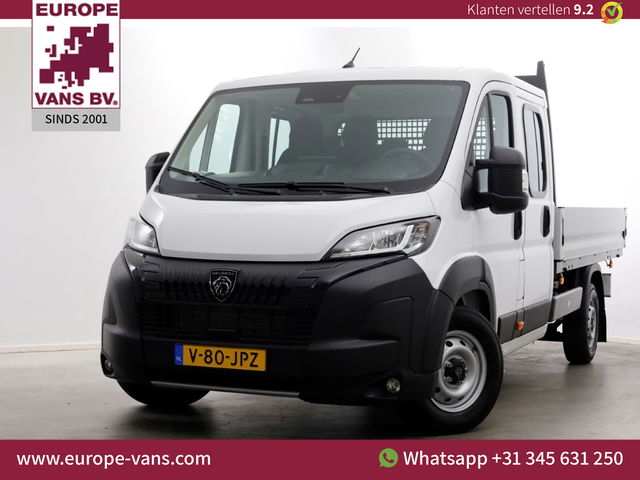 Peugeot Boxer - 2.2 BlueHDi 140pk D.C. Open Laadbak Trekhaak 3000kg BPM-Vrij 11-2024