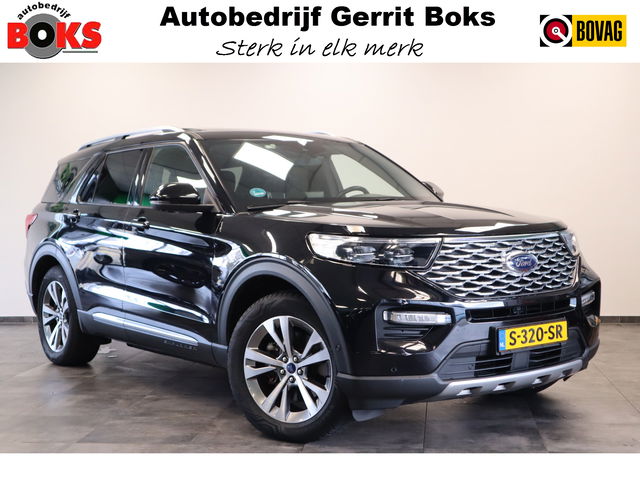 Ford Explorer - 3.0 V6 EcoBoost PHEV Platinum Panoramadak Navigatie 7-Persoons