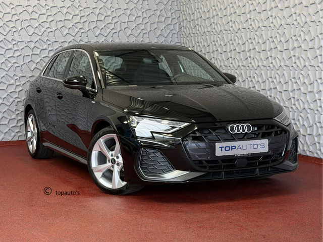 Audi A3 - Sportback 35 TFSI 3X S-LINE SCHUIFDAK SONOS MATRIX LED CAMERA STOELVERW ADAP.CRUISE ZWARTE HEMEL PANORAMA ✅Top Auto's Wijchen✅ 170 Nieuwe en bijna nieuwe Auto's met : Benzine /  PHEV / Plug in hybrid / Hybrid / Mild hybrid / HEV /