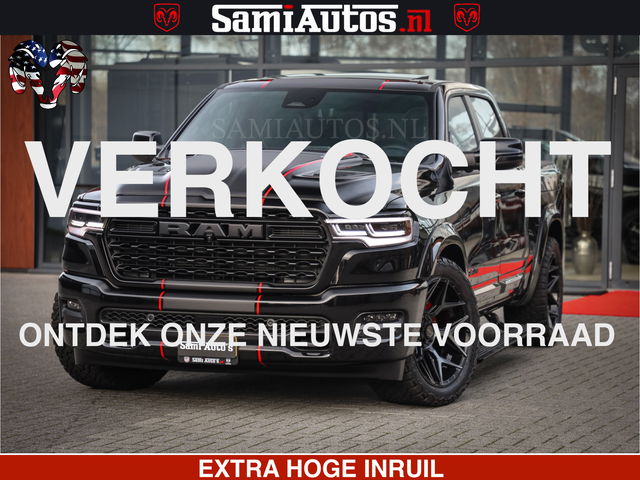 Dodge Ram 1500 - 540 PK Limited High Output 706Nm | Massage + Full Option | De Meest Luxe en Volle Pick-Up in zijn Klasse | Comfortabele Dubbele Cabine met Royale 5 Zitplaatsen | HULK PACK MEERPRIJS |  Voorraad Nr 2333 - 5129