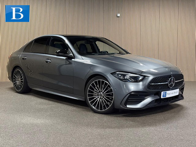 Mercedes-Benz C-Klasse - 180 AMG STYLING-PANORAMA-NIGHT-DODEHOEK-CAMERA-COMPLEET