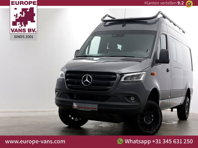 Mercedes-Benz Sprinter - 419 CDI 190pk L2H2 4x4 A4M 9G Automaat ACC/LED/Draaistoelen/360° Camera NIEUW 06-2024