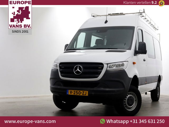 Mercedes-Benz Sprinter - 314 CDI 143pk E6 L2H2 4x4 ZG1 D.C. Airco/Navi/Trekhaak 2800kg 05-2019