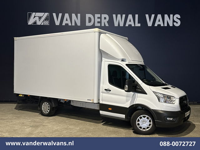 Ford Transit - 2.0 TDCI 161pk Bakwagen 225cm hoog Laadklep Euro6 Airco | Camera | Cruisecontrol | 1050kg laadvermogen Bijrijdersbank