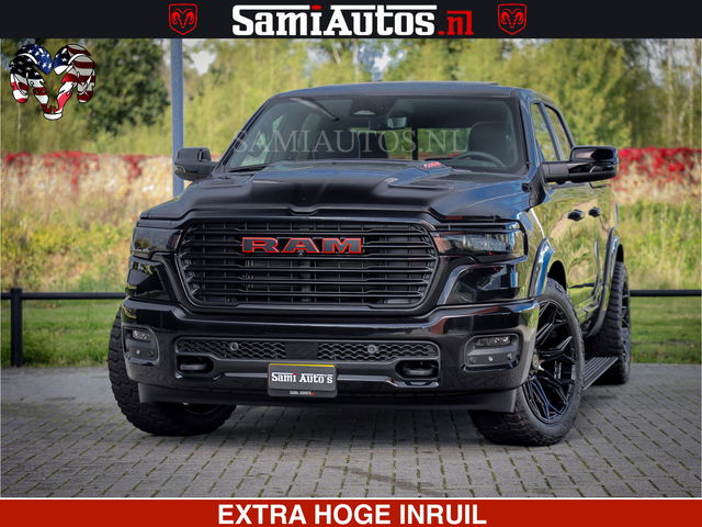 Dodge Ram 1500 - Night Premium | Full Option | De Meest Luxe Pick-Up in zijn Klasse | Comfortabele Dubbele Cabine met Royale 5 Zitplaatsen | BPM vrij | Nu Leverbaar uit Voorraad | Voorraad Nr 2200 - 0886