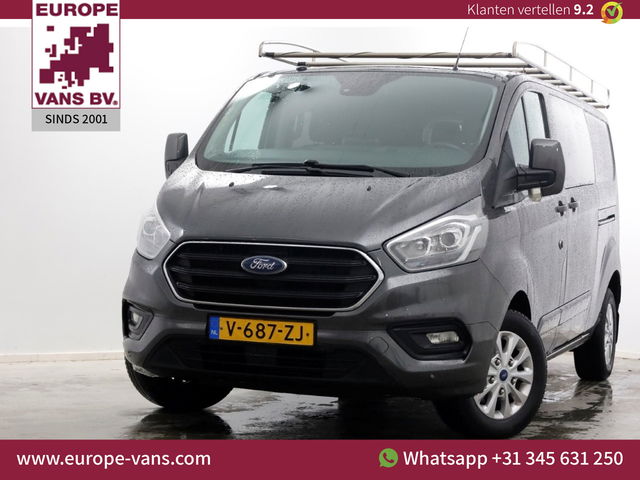 Ford Transit Custom - 2.0 TDCI 130pk L2H1 D.C. Limited Navi/Camera/2x Schuifdeur MARGE/BTW-Vrij 05-2019
