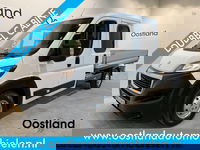 Peugeot Boxer - 2.2 BlueHDi 165 PK L4 Pro Zwaar DC Dubbel Cabine Open Laadbak / Luchtvering / Trekhaak 3.000 KG / Airco / Cruise Control / Navigatie