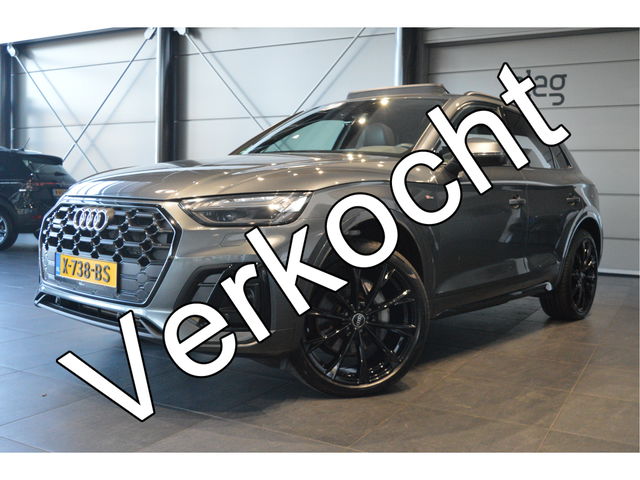 Audi Q5 - 50 TFSI e 3X S-LINE navi pano keyless trekhaak 21 inch !!