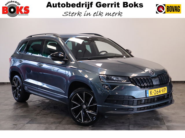 Škoda Karoq - 1.5 TSI ACT Sportline Business Navi Camera 19'' ACC ECC Canton 24 maanden garantie mogelijk (*vraag naar de voorwaarden)
