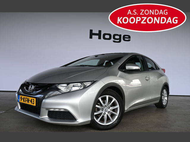 Honda Civic - 1.4 Comfort Airco ECC Lichtmetaal Trekhaak 100% Onderhouden Inruil mogelijk