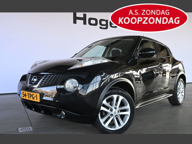 Nissan Juke - 1.6 Acenta Eco Clima Cruise Control Trekhaak Rijlaarprijs Inruil Mogelijk!