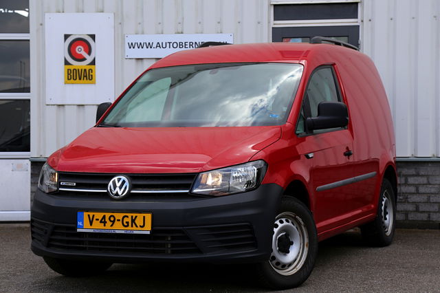 Volkswagen Caddy - 1.4 TGI CNG L1H1 Automaat*BPM Vrij!*Perfect Onderh.*Zijschuifdeur/Stoelverw./Trekhaak/LED/Parkeersens./Airco/Front ass./Cruise-Control*