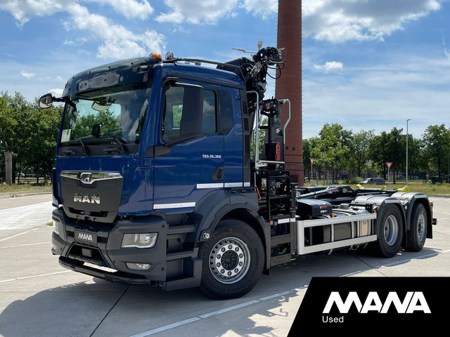 MAN TGS - 26.360 6x2/4 Nieuw 2024 registratie! Multilift Haakarm / Hiab Autolaadkraan