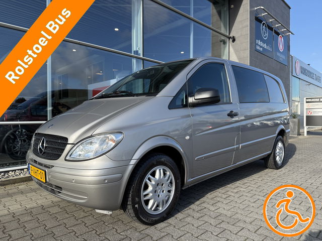 Mercedes-Benz Vito - Automaat 3+1 Rolstoelbus / Scootmobielbus 111 CDI (Mooie en goed onderhouden bus met kofferbaklift!)