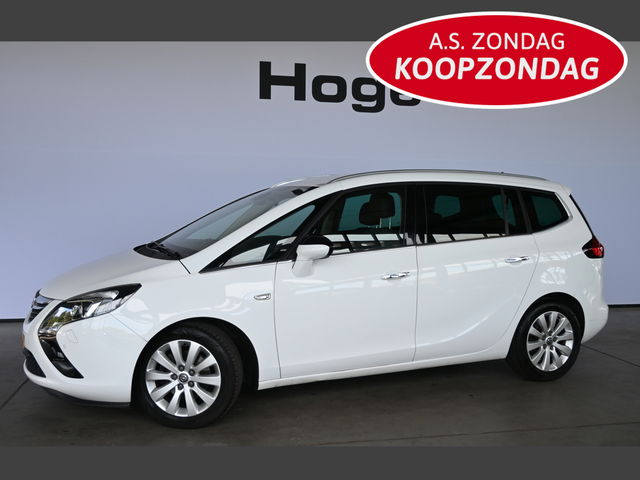 Opel Zafira - Tourer 1.4 Cosmo Airco Navigatie Cruise Control Trekhaak Rijklaarprijs Inruil Mogelijk!