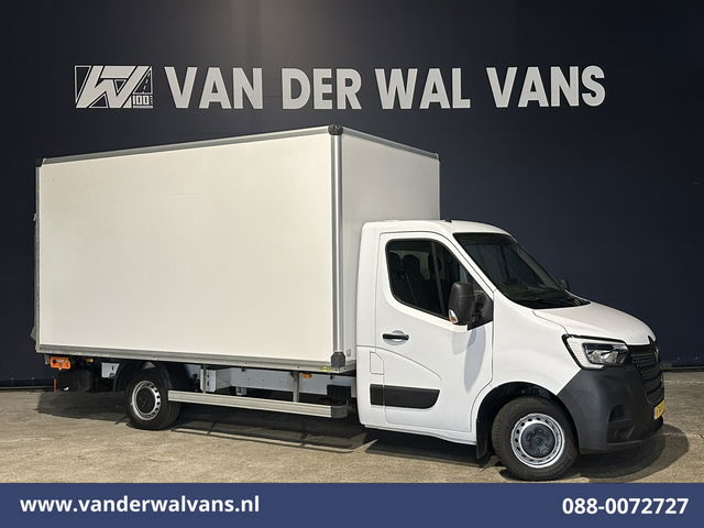 Renault Master - 2.3 dCi 145pk Bakwagen Laadklep Euro6 Airco | LED | 990kg laadvermogen Bijrijdersbank,