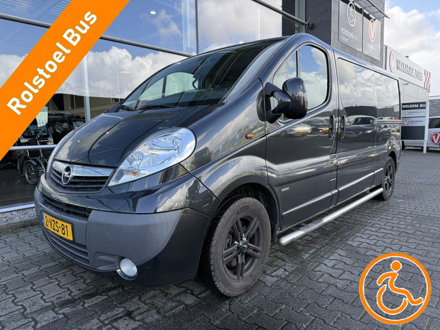 Opel Vivaro - 4+1 Rolstoelbus 2.0 CDTI L2H1 EcoFLEX (Mooie sportieve 4+1 met 2 schuifdeuren!)