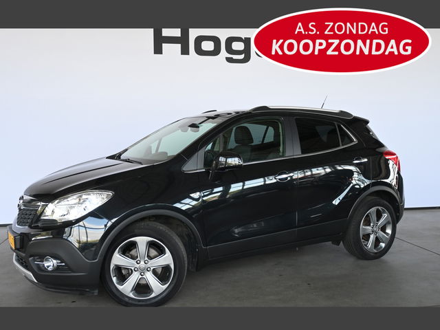 Opel Mokka - 1.4 T Cosmo 4x4 Clima Navigatie Schuifdak Leder 100% Onderhouden! Inruil Mogelijk!