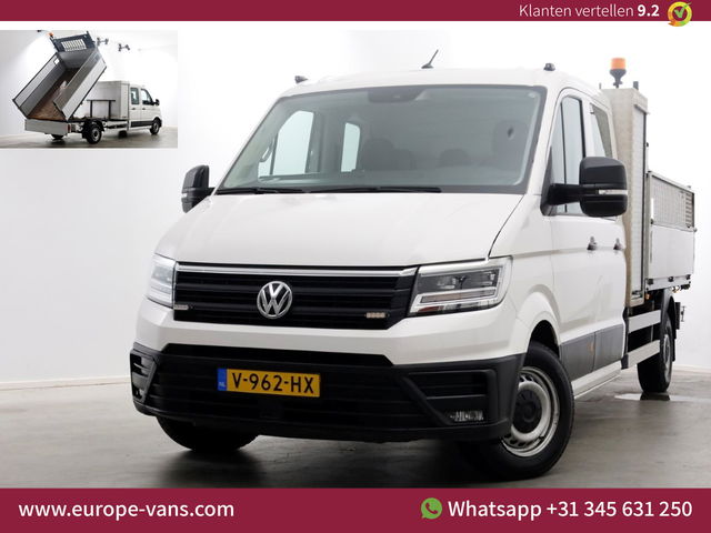 Volkswagen Crafter - 35 2.0 TDI 140pk E6 D.C. Highline Kipper met hoge boorden 09-2017