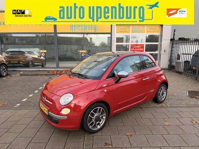 Fiat 500 - 1.2 Lounge * 134.586 Km * Panoramadak * Airco * Sportvelgen *