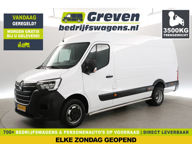 Renault Master - T35 2.3 dCi L3H2 | Euro6 | 3500kg Trekgew. | Trekh. | Dubbellucht | Airco | Cruise | 3-Zits | Navi