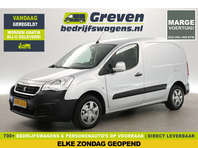 Peugeot Partner - 120 1.6 BlueHDi | Euro6 | MARGE | Airco | Cruise | Carplay | Navi | Parkeersens.