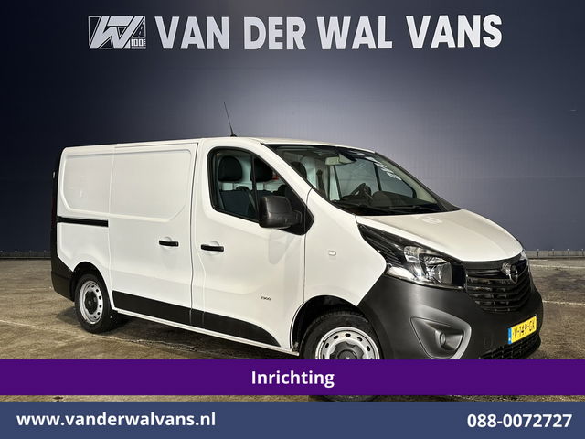 Opel Vivaro - 1.6 CDTI L1H1 Inrichting Euro6 Airco | Navigatie | Camera | LED | Cruisecontrol Parkeersensoren, Bijrijdersbank