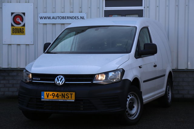 Volkswagen Caddy - 1.4 TGI CNG L1H1 Automaat*BTW&BPM Vrij!*Perfect VW Onderh.*Leder/Stoelverw./Camera/Zijschuifdeur/LED/Parkeersens./Airco/Front ass./Cruise-Control*