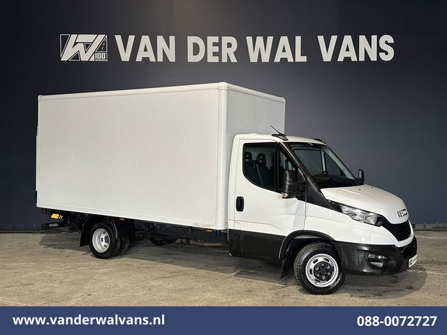 Iveco Daily - 35C16 157pk Bakwagen Laadklep Dubbel Lucht Euro6 Airco | bijrijdersbank