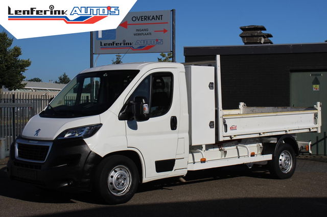 Peugeot Boxer - 2.0 HDI 130 pk L4 Kipper Airco, Navi Cruise Control, LxBxH 300x200x40 cm
