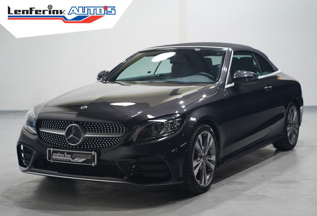 Mercedes-Benz C-Klasse - Cabrio 180 AMG Line AMG interieur Camera Verlichting pakket Apple Carplay