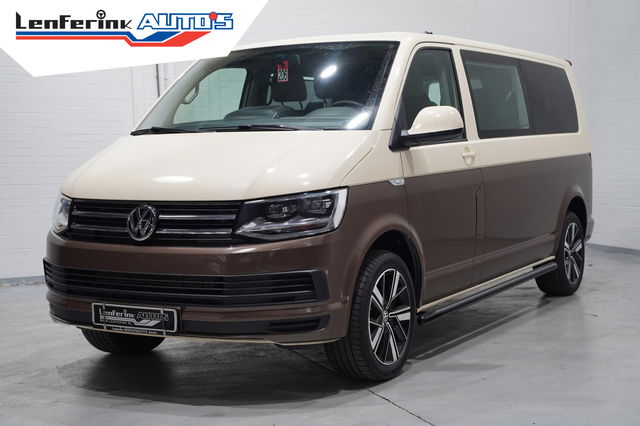 Volkswagen Transporter - 2.0 TDI 150 pk Dubbel Cabine Lang Airco ECC, Camera, 18" LMV, LED Koplampen, Sidebars, 6-Zits