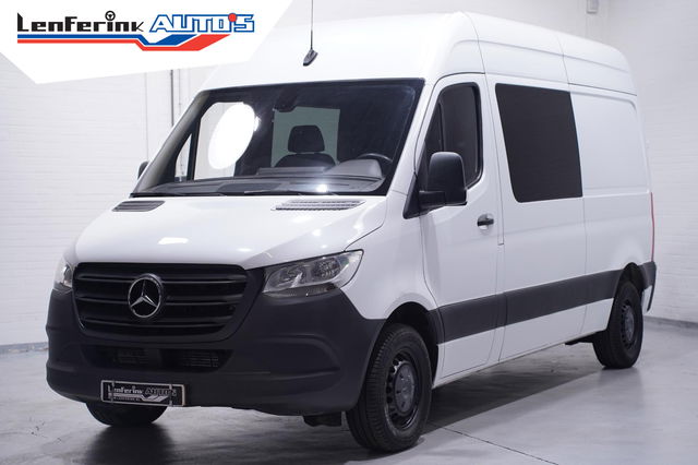 Mercedes-Benz Sprinter - 314 CDI 143 pk L2H2 Dubbel Cabine Airco Luchtvering, Cruise Control, Trekhaak met opstap, 5-Zits