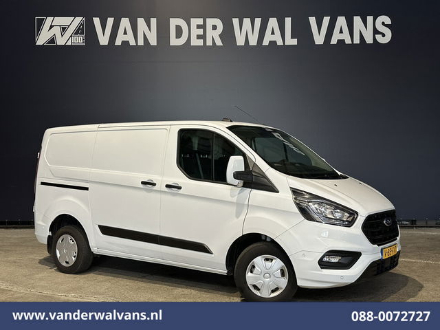 Ford Transit Custom - 2.0 TDCI L1H1 Euro6 Airco | Camera | LED | Cruisecontrol | Parkeersensoren Bijrijdersbank, 2500kg trekvermogen