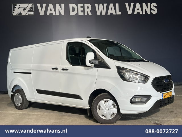Ford Transit Custom - 2.0 TDCI L2H1 Euro6 Airco | Camera | LED | Cruisecontrol | Parkeersensoren Verwarmde voorruit, Bijrijdersbank, 2800kg trekvermogen