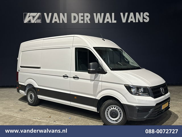 Volkswagen Crafter - 2.0 TDI 140pk L3H3 L2H2 Euro6 Airco | Adaptieve cruisecontrol | 3000kg Trekhaak | Camera | Stuurwielverwarming, chauffeursstoel, apple carplay, android auto,