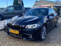 BMW 5 Serie - 550i X-Drive V8 M-Pakket Sedan 2014 Zwart 550Xi