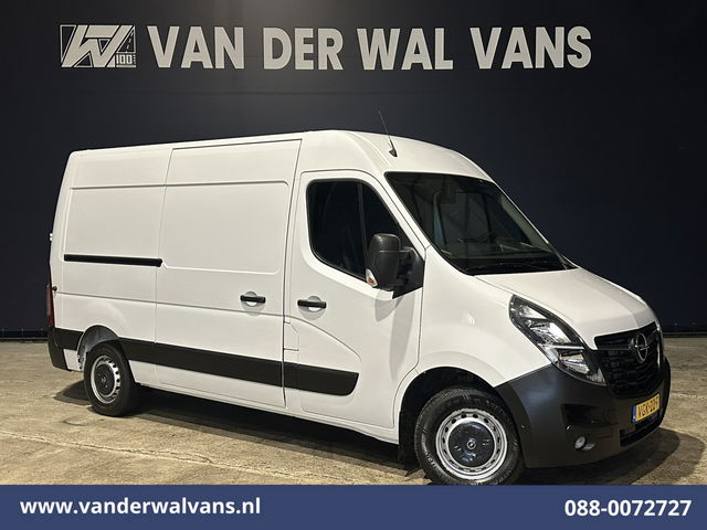 Opel Movano - 2.3 Turbo 150pk L2H2 Euro6 Airco | Leder | 2500kg Trekhaak | Navigatie | Camera cruisecontrol, parkeersensoren, LED, bijrijdersbank