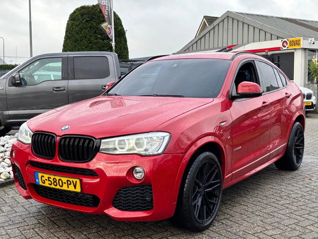 BMW X4 - 3.5I Benzine 6-Cilinder High Exe M-Pakket Rood