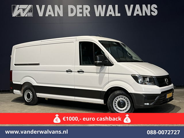 Volkswagen Crafter - 2.0 TDI 141pk L3H2 L2H1 Euro6 *Rijklaar Direct Rijden* Airco | Navigatie | Camera | Apple Carplay Android Auto, Parkeersensoren, Bijrijdersbank