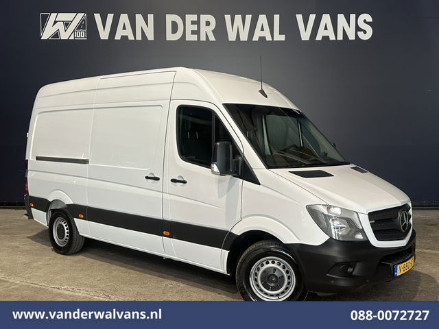 Mercedes-Benz Sprinter - 316 CDI 163pk L2H2 Euro6 Airco | 2800kg trekhaak | Cruisecontrol Parkeersensoren, Bluetooth-telefoonvoorbereiding