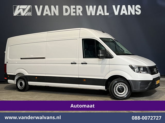 Volkswagen Crafter - 2.0 TDI 141pk Automaat L4H3 L3H2 Euro6 Airco | Camera | Apple Carplay | Cruisecontrol Android Auto, Stoelverwarming, Bijrijdersbank, 3000kg trekvermogen