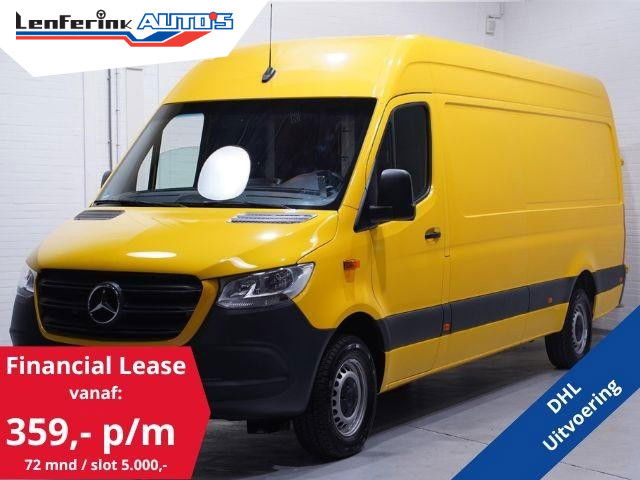 Mercedes-Benz Sprinter - 317 CDI 170 pk L3H2 DHL Uitvoering, Navi, Camera Opstap achter, 270 Graden Deuren, Laadruimte Pakket, 2-Zits