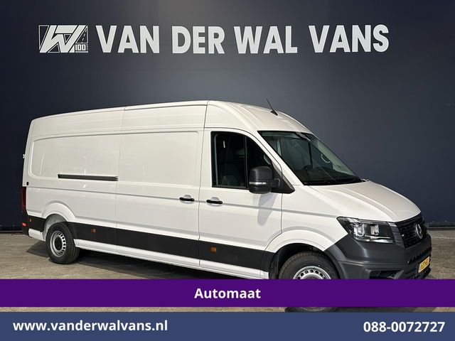 Volkswagen Crafter - 2.0 TDI 140pk Automaat L4H3 L3H2 Euro6 Airco | Camera | Apple Carplay Android Auto, Chauffeursstoel, Stoelverwarming, 3000kg Trekhaak